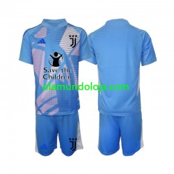 Camisola Juventus Guarda-redes Criança Equipamento Primeiro 2024-2025 Manga Curta